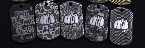After Party Nickle Dog Tags