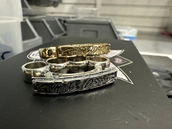 Brass Knuckle Pendant